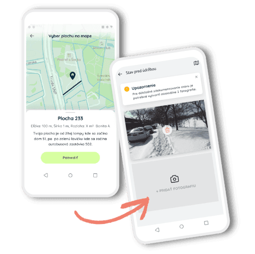 Mobilna aplikacia screenshot